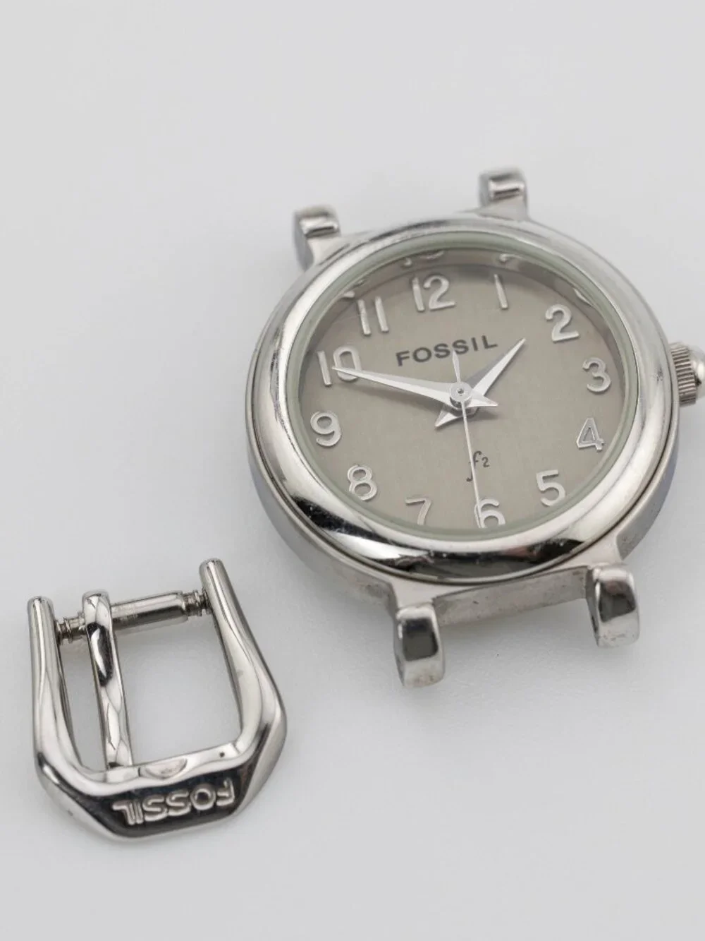 FOSSIL ES-9274 F2 Watch Head No Band Quartz Analog Women's Watch New Battery
